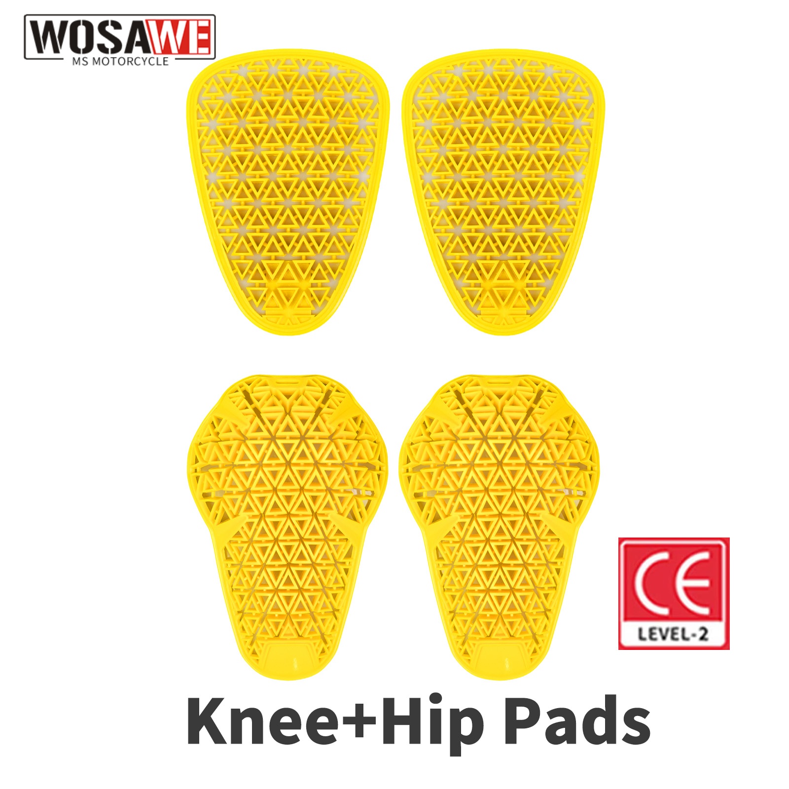 Motorcycle Gear Protection - WOSAWE CE Certified Moto Knee Pads