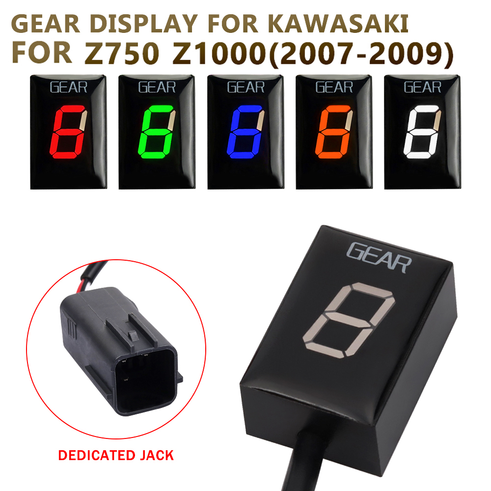Motorcycle Gear Display - For Kawasaki Z750 Z1000 Z-750 Z-1000