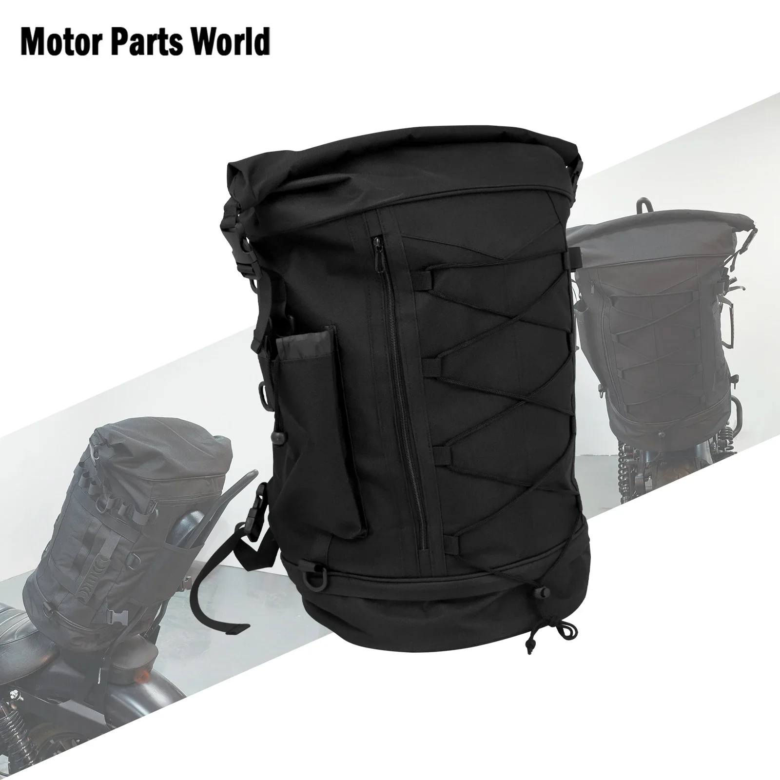 Motorcycle Gear Warehouse - Universal Motorcycle Luggage Backpack Multifunction Waterproof