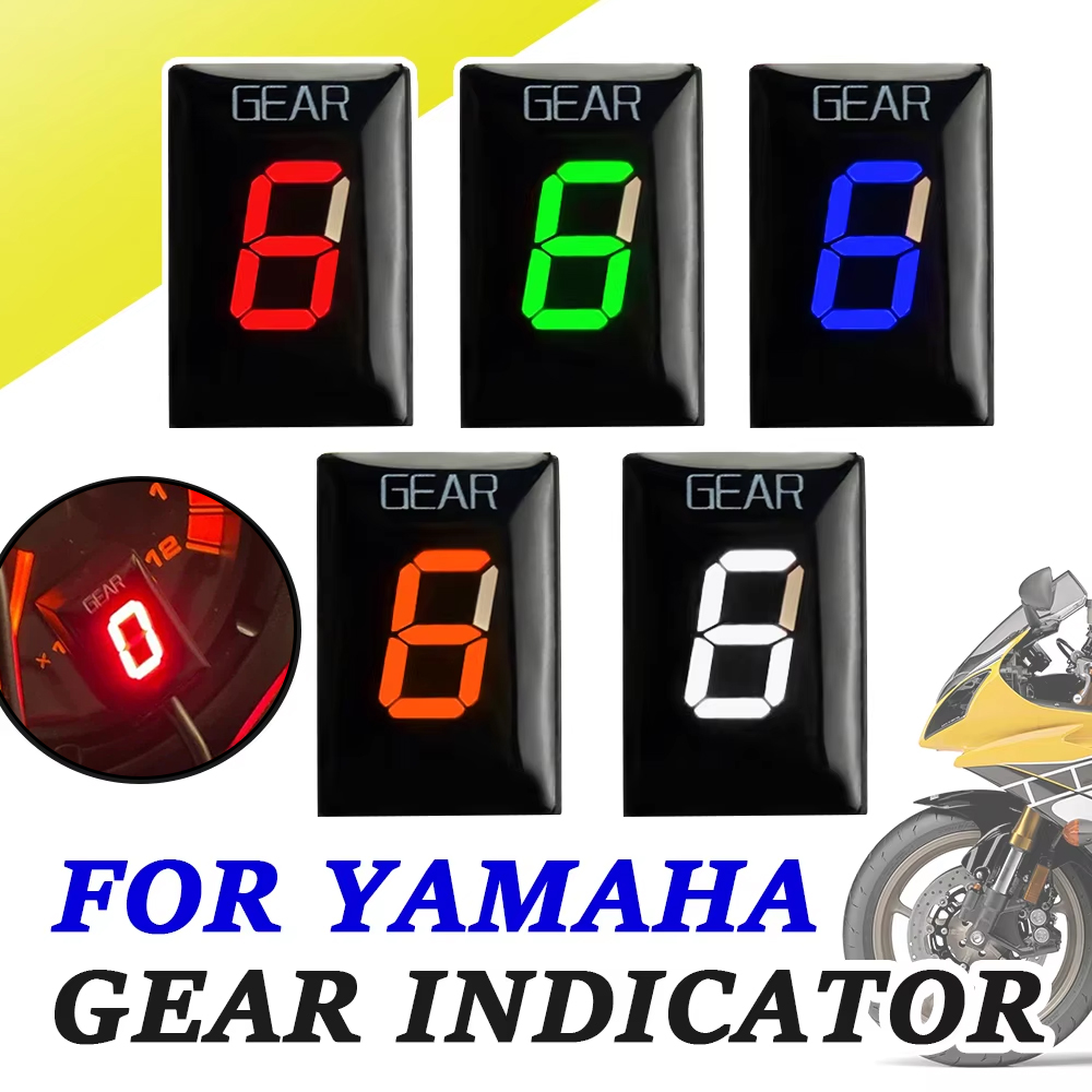 Motorcycle Gear Display - For YAMAHA YZF-R1 YZFR1 YZF-R6 YZF-R6S