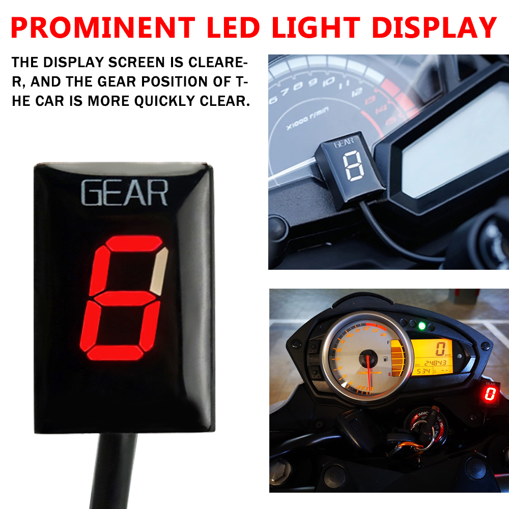 For Kawasaki Z750 Z1000 Z-750  - Motorcycle Gear Display review and price