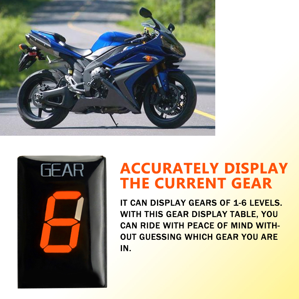 For YAMAHA YZF-R1 YZFR1 YZF-R6 - Motorcycle Gear Display review and price