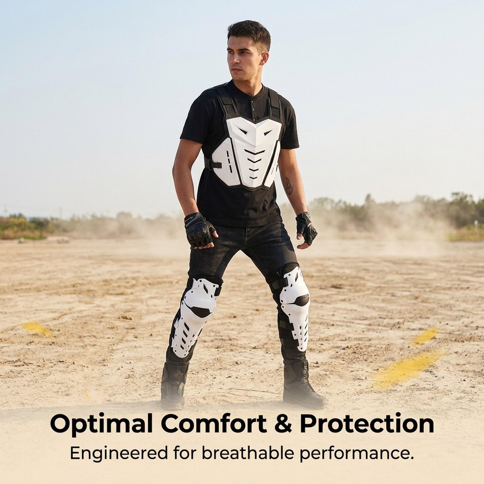 Motorcycle Chest Protector Kne - Motorcycle Gear Protection review and price